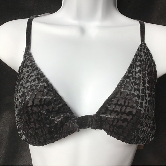 Skims NWT Soot Colored Triangle Bra Size 2X. (BR-TRI-1113) - Picture 1 of 3